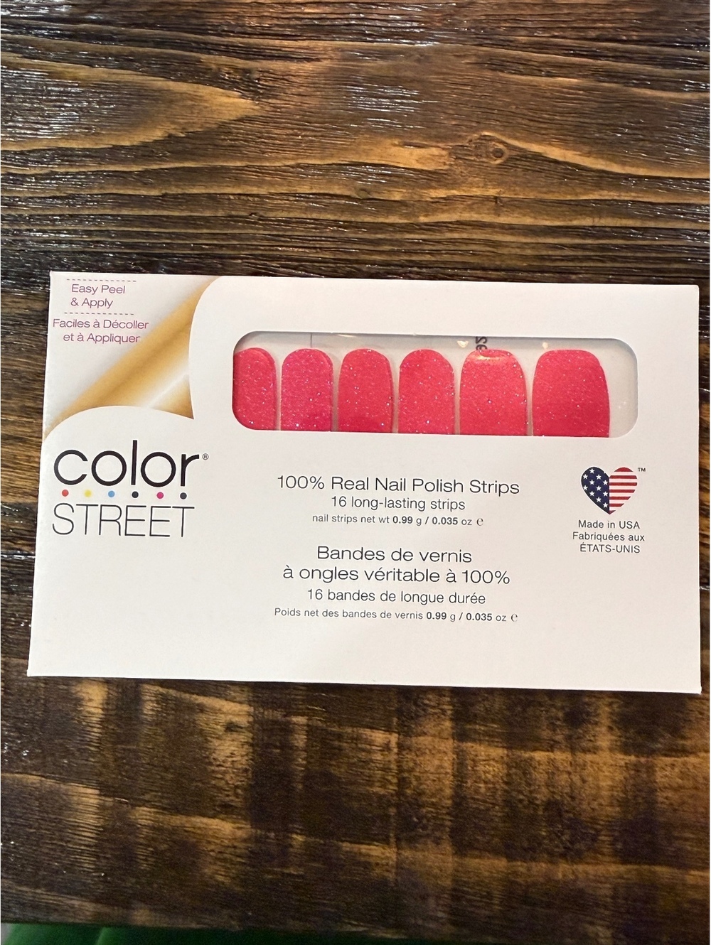 Color Street Nail Polish Strips – Angel All Year 100% Real Nail Strips Retired